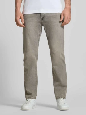 Jeansy o kroju regular fit z efektem znoszenia model ‘CLARK’ jack & jones