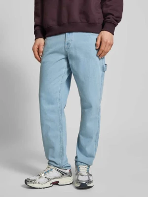 Jeansy o kroju regular fit z kieszenią na nogawce model ‘GARYVILLE’ Dickies