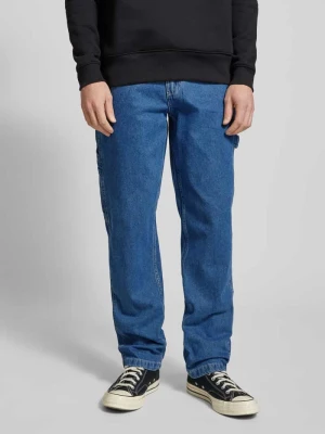 Jeansy o kroju regular fit z kieszenią na nogawce model ‘GARYVILLE’ Dickies