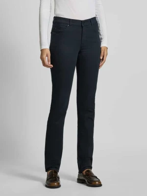 Jeansy o kroju regular fit z mieszanka lyocellu z wpuszczane kieszenie model 'CICI' Angels