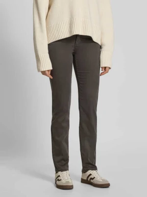 Jeansy o kroju regular fit z mieszanka lyocellu z wpuszczane kieszenie model 'CICI' Angels