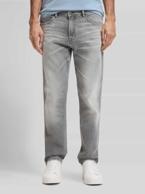 Jeans o kroju regular fit z mieszanki bawełny model 'REMAINE' Boss Orange