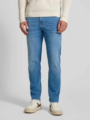 Jeansy o kroju regular fit z mieszanki bawełny model ‘RE. MAINE BO’ Boss Orange