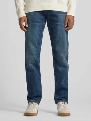 Jeansy o kroju regular fit z mieszanki bawełny model ‘RE.MAINE BO’ Boss Orange