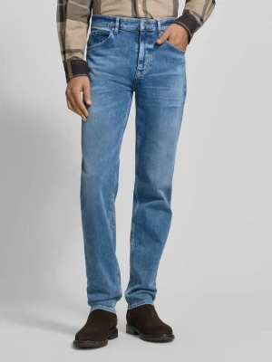 Jeansy o kroju regular fit z mieszanki bawełny model ‘RE.MAINE’ Boss