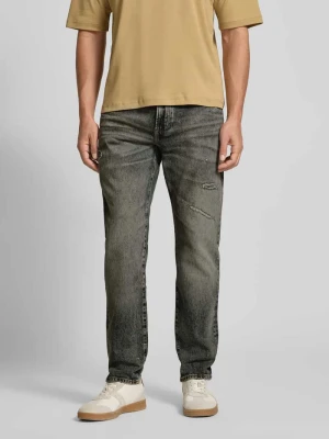 Jeansy o kroju regular fit z mieszanki bawełny model ‘RE.MAINE’ Boss Orange