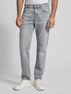 Jeansy o kroju regular fit z mieszanki bawełny model ‘REMAINE BO’ Boss Orange