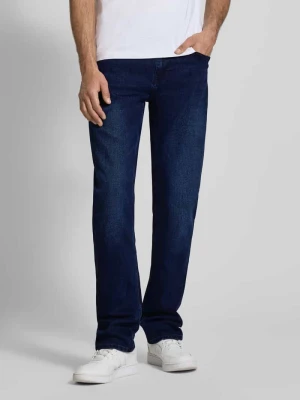 Jeansy o kroju regular fit z mieszanki bawełny model ‘WEFT’ Only & Sons