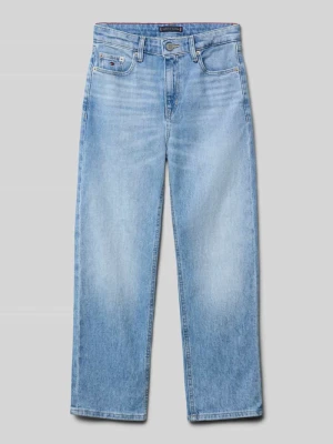 Jeansy o kroju regular fit z naszywką z logo Tommy Hilfiger Teens