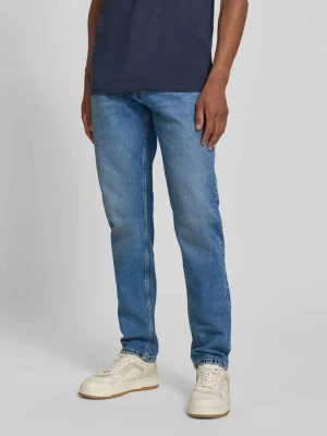 Jeansy o kroju regular fit z prostymi nogawkami z mieszanka bawełny model 'BENITO' s.Oliver Błękitny