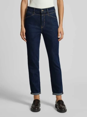 Jeansy o kroju regular fit z przeszytymi zakończeniami nogawek Only & Sons