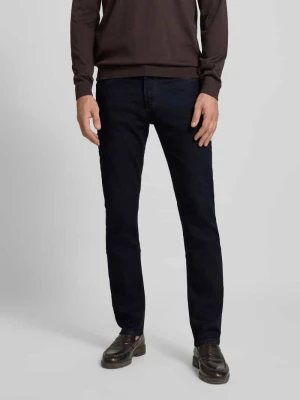 Jeansy o kroju regular fit z wpuszczanymi kieszeniami Bugatti