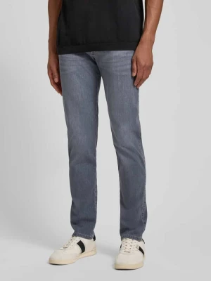 Jeansy o kroju regular fit z wpuszczanymi kieszeniami Bugatti