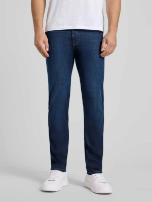 Jeansy o kroju regular fit z wpuszczanymi kieszeniami Bugatti
