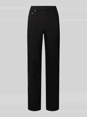 Jeansy o kroju regular fit z wpuszczanymi kieszeniami Bugatti Czarny