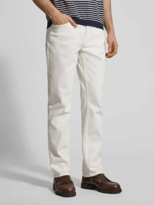 Jeansy o kroju regular fit z wpuszczanymi kieszeniami Gant