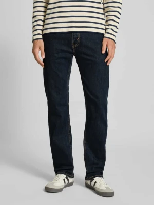 Jeansy o kroju regular fit z wpuszczanymi kieszeniami model ‘505™’ Levi's®