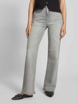 Jeansy o kroju regular fit z wpuszczanymi kieszeniami model ‘Mivy’ Opus