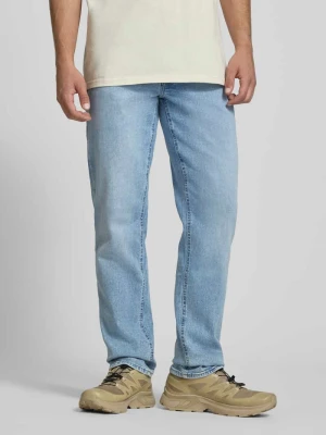 Jeansy o kroju regular fit z wpuszczanymi kieszeniami model 'ROCK' Blend