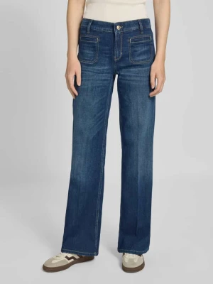Jeansy o kroju regular fit z wpuszczanymi kieszeniami model ‘TESS’ CAMBIO