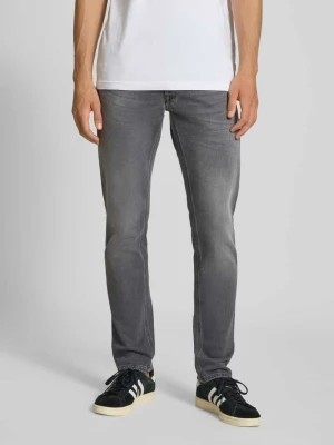 Jeansy o kroju regular slim fit z efektem znoszenia model ‘WILLBI’ Replay