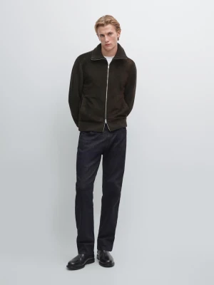 Jeansy O Kroju Relax Fit - Indygo - - Massimo Dutti - Mężczyzna