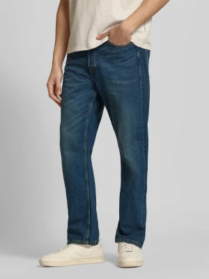 Jeansy o kroju relaxed fit w stylu used model 'CHRIS' jack & jones