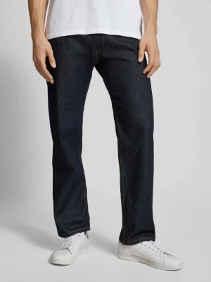 Jeansy o kroju relaxed fit z 5 kieszeniami model ‘555’ Levi's Ciemnoniebieski