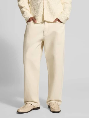 Jeansy o kroju relaxed fit z czystej bawełny drykorn