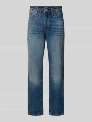 Jeansy o kroju relaxed fit z czystej bawełny model 'SEDGE' Only & Sons Jeansowy niebieski