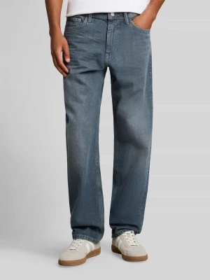 Jeansy o kroju relaxed fit z czystej bawełny model 'TTWAYLEN' Tom Tailor Jeansowy niebieski