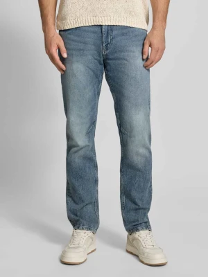 Jeansy o kroju relaxed fit z czystej bawełny Tom Tailor Denim