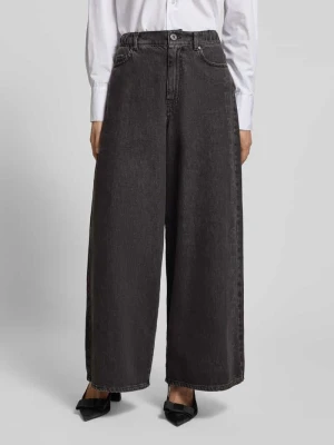 Jeansy o kroju relaxed fit z czystej bawełny Weekend Max Mara