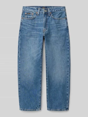 Jeansy o kroju relaxed fit z detalem z logo model 'LYNWOOD' Polo Ralph Lauren Teens