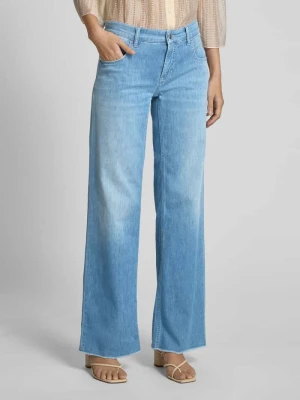 Jeansy o kroju relaxed fit z dodatkiem streczu model ‘TESS’ CAMBIO