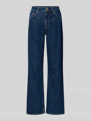 Jeansy o kroju relaxed fit z mieszanka bawełny i lyocellu Gant Jeansowy niebieski