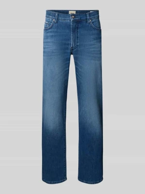 jeansy o kroju relaxed fit z mieszanki bawełny model 'Clint' BRAX Jeansowy niebieski