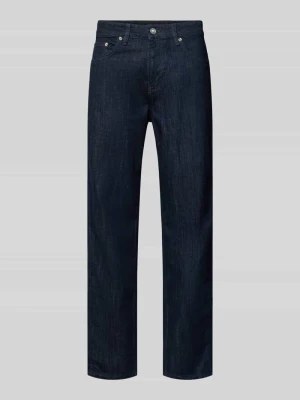 Jeansy o kroju relaxed fit z mieszanki bawełny model 'Tan' Strellson Jeansowy niebieski
