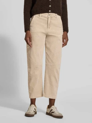 Spodnie sztruksowe o kroju relaxed fit z wpuszczanymi kieszeniami model ‘BARREL CORDUROY’ Buena Vista