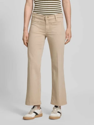 Jeansy o kroju relaxed fit z wpuszczanymi kieszeniami model ‘TESS’ CAMBIO