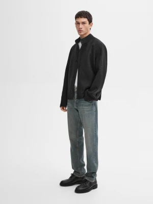 Jeansy O Kroju Relaxed - Indygo - - Massimo Dutti - Mężczyzna