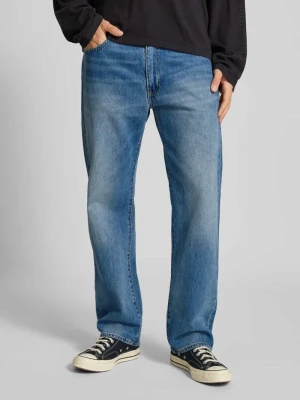 Jeansy o kroju relaxed straight fit z efektem znoszenia model ‘555®’ Levi's®