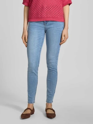 Jeansy o kroju skinny fit model 'DIVINE' Liu Jo White