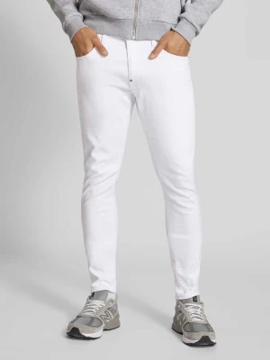 Jeansy o kroju skinny fit w jednolitym kolorze model ‘REVEND FWD’ G-Star Raw