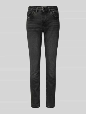 Jeansy o kroju skinny fit z 5 kieszeniami model ‘Bradford’ MOS MOSH