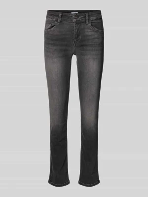 Jeansy o kroju skinny fit z 5 kieszeniami model ‘MONROE’ Liu Jo White