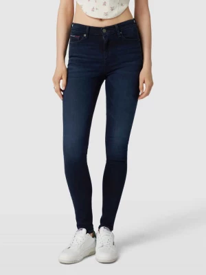 Jeansy o kroju skinny fit z 5 kieszeniami model ‘NORA’ Tommy Jeans