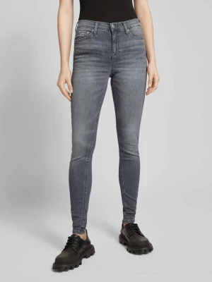 Jeansy o kroju skinny fit z 5 kieszeniami model ‘NORA’ Tommy Jeans