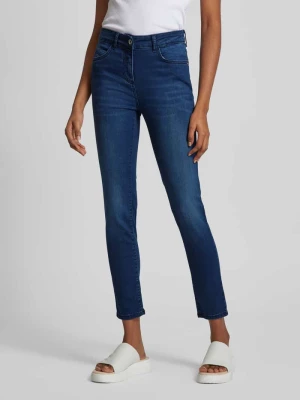 Jeansy o kroju skinny fit z 5 kieszeniami model ‘Pantalone’ PATRIZIA PEPE