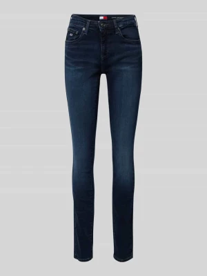 Jeansy o kroju skinny fit z 5 kieszeniami model ‘SOPHIE’ Tommy Jeans